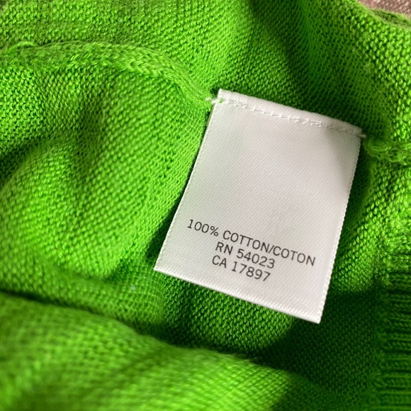 BANANA REPUBLIC Cropped Cardigan 100% Cotton - Picture 4 of 6